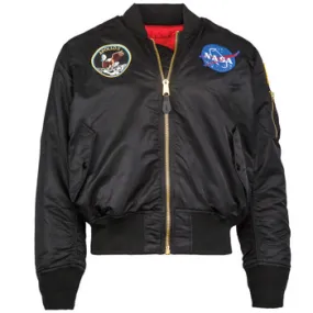 Alpha Industries Apollo Ma-1 Flight Jacket Black