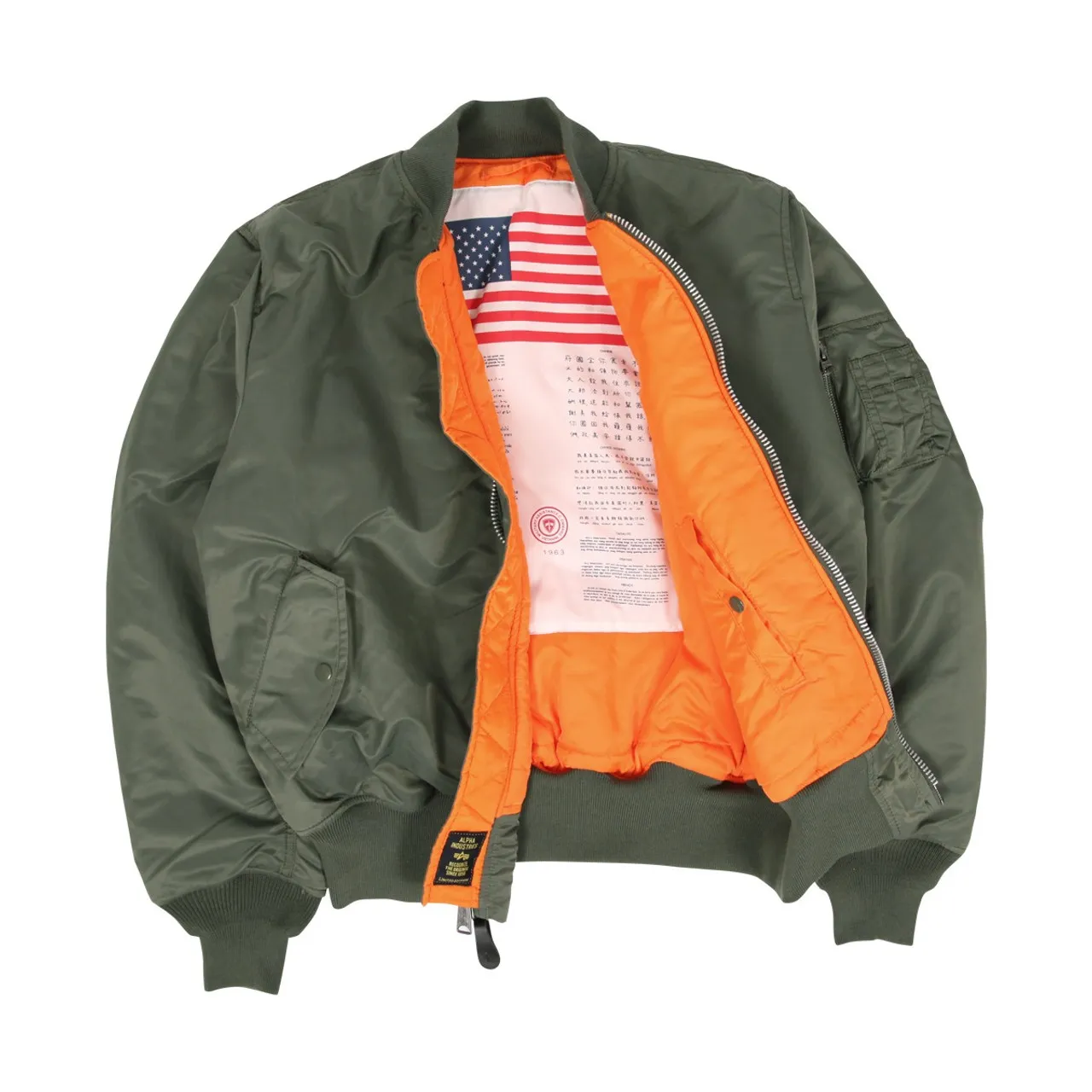 Alpha Industries MA-1 Blood Chit Jacket 