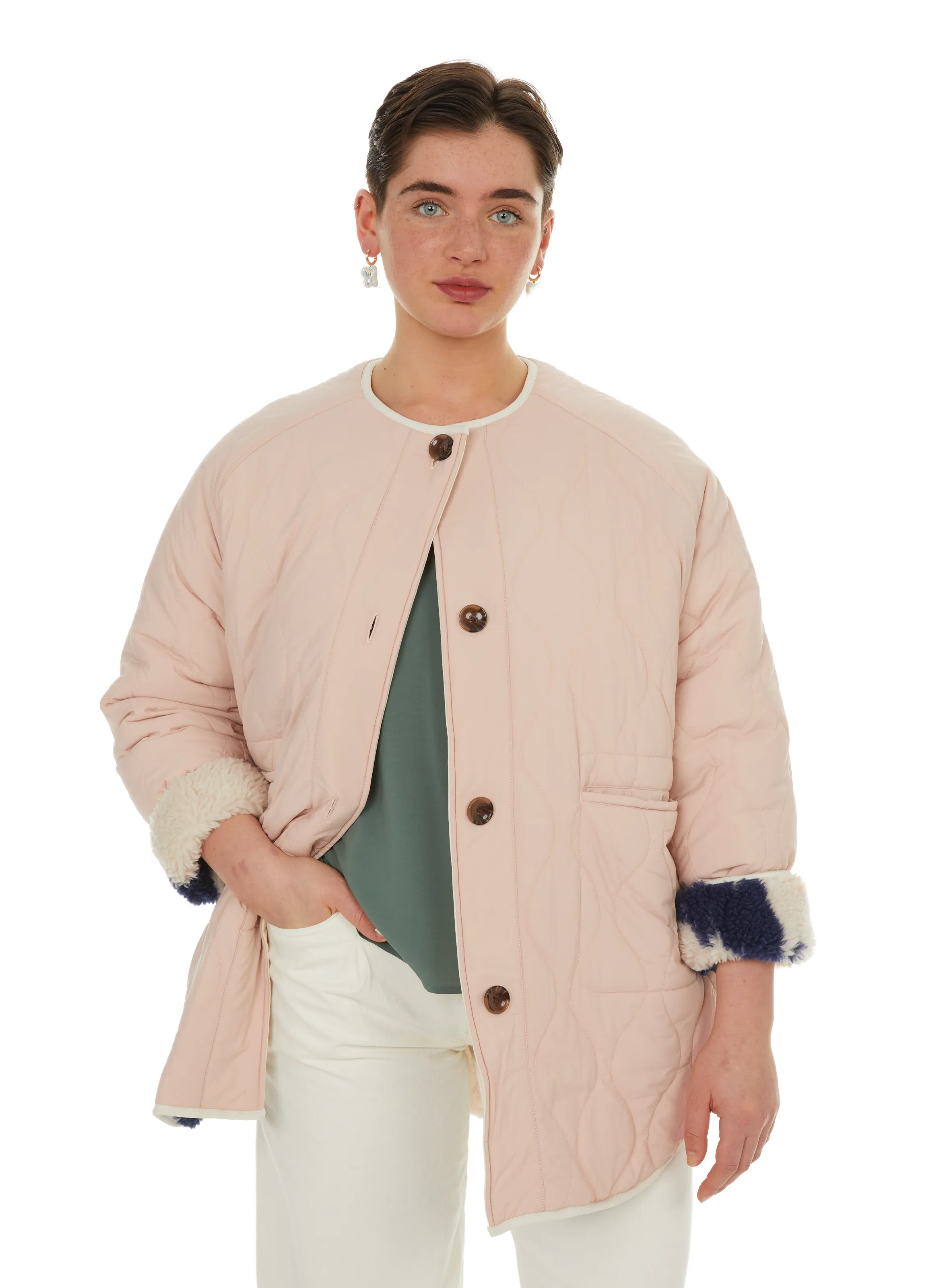 BELLEROSE  Veste matelassé - Rose