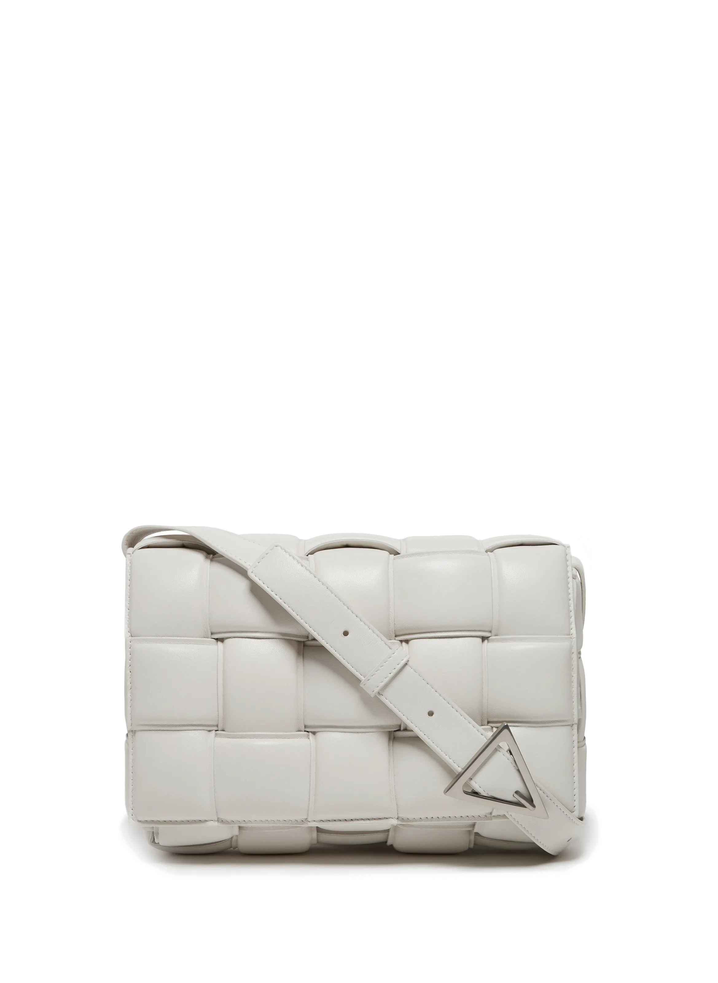 BOTTEGA VENETA  Sac Cassette Padded en cuir - Blanc