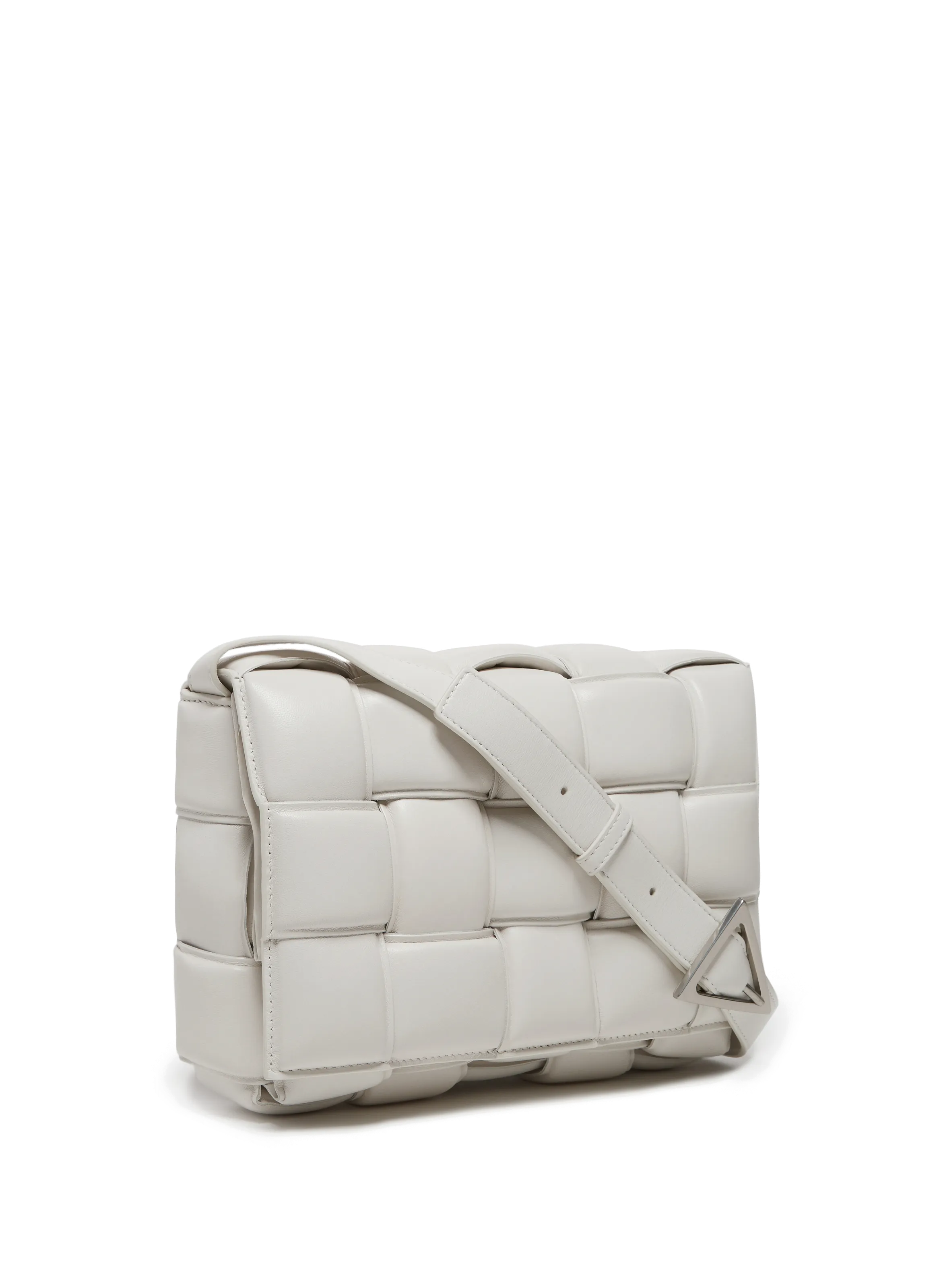 BOTTEGA VENETA  Sac Cassette Padded en cuir - Blanc