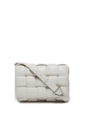 BOTTEGA VENETA  Sac Cassette Padded en cuir - Blanc