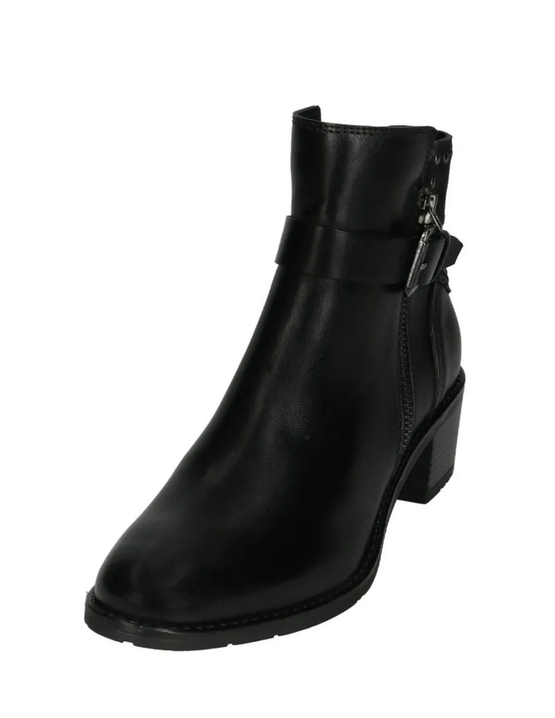 Bottines Bugatti Ruby Femme Ref 55366 Noir