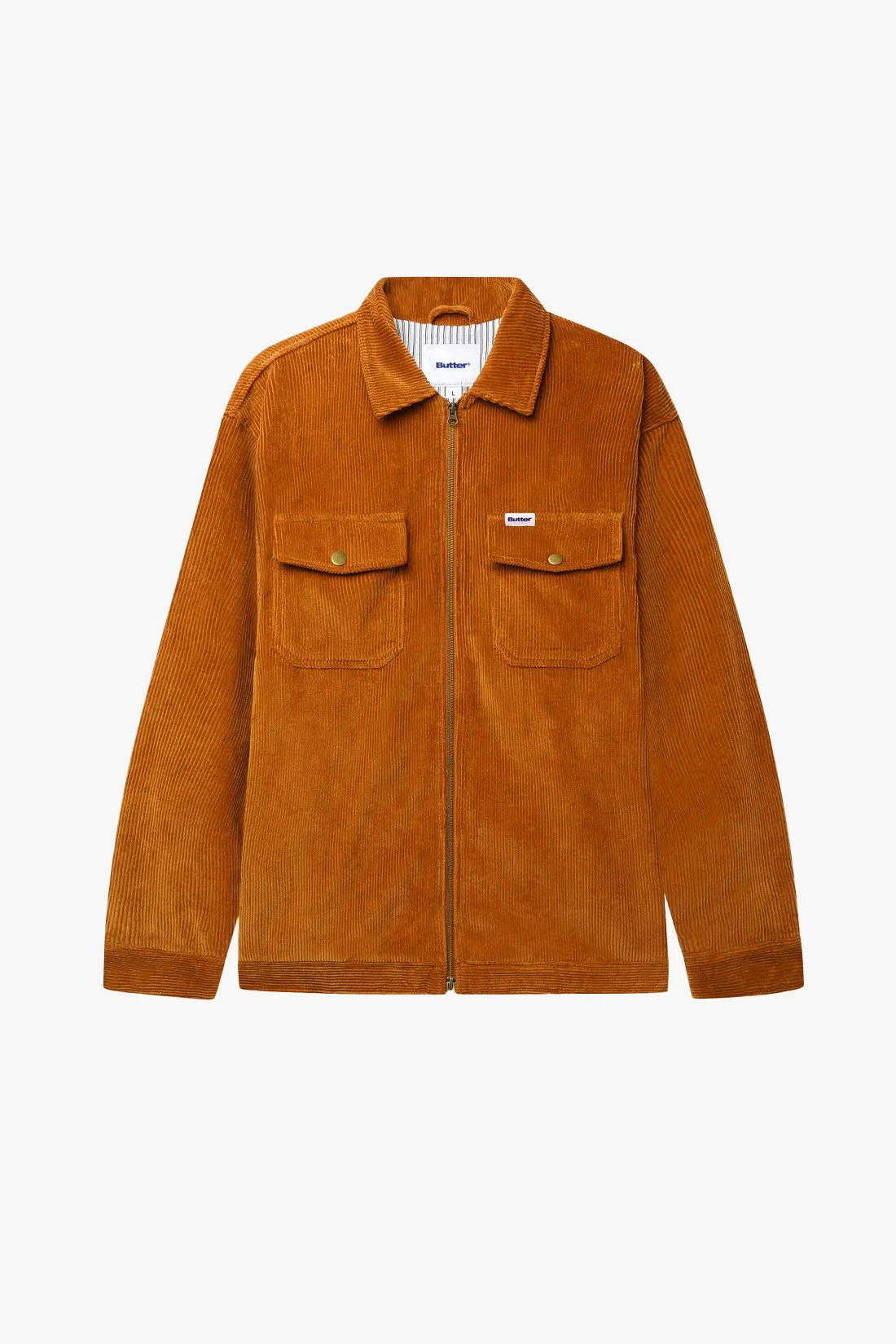 Butter goods Corduroy club jacket Rust - GRADUATE STORE