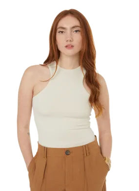 CAES  Top débardeur uni - Beige