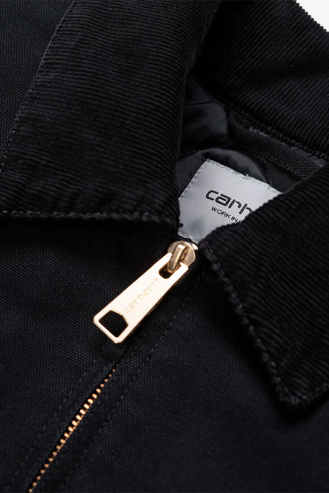 Carhartt wip Og detroit jacket Black/black - GRADUATE STORE