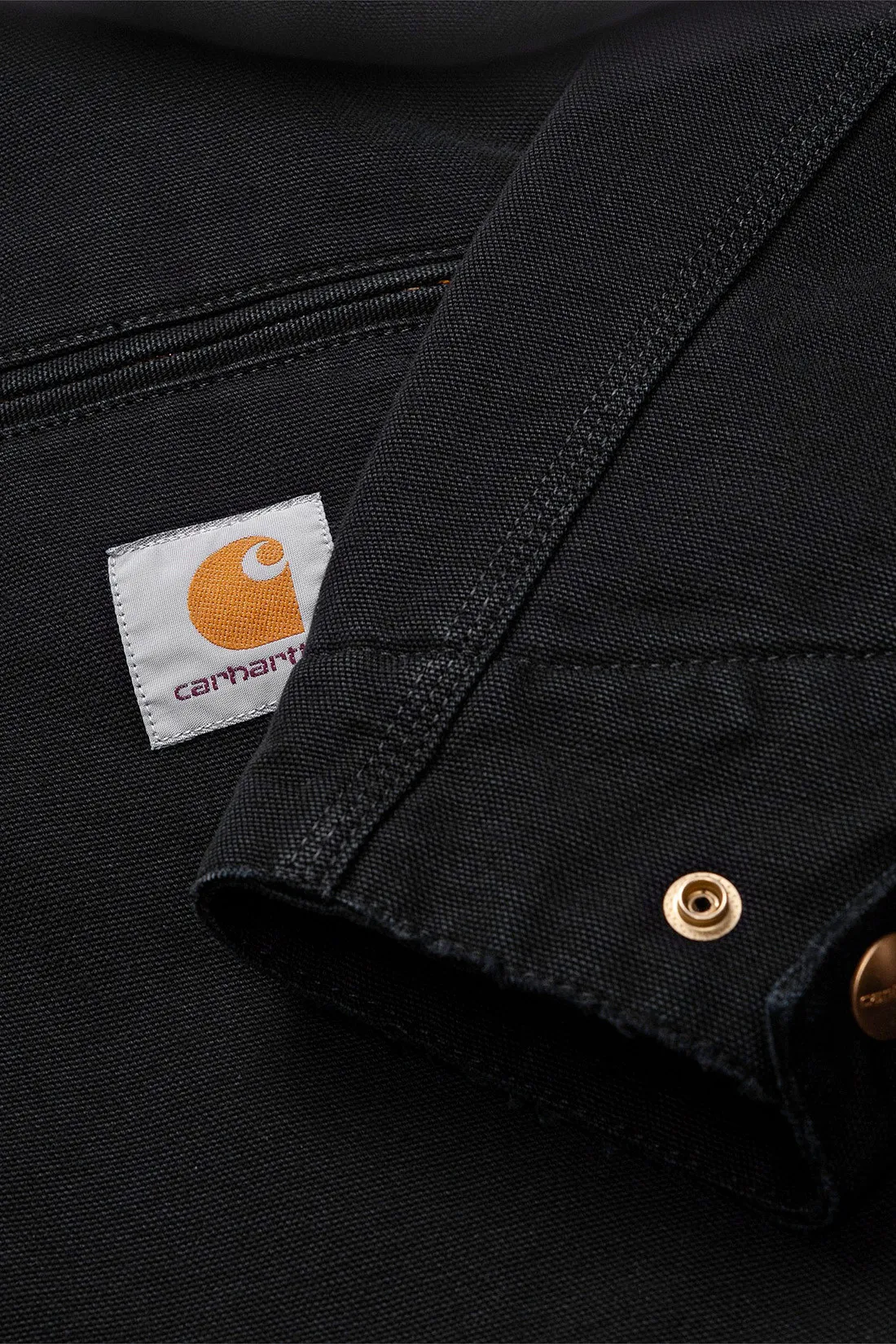 Carhartt wip Og detroit jacket Black/black - GRADUATE STORE