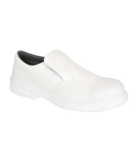 Chaussures de Cuisine Mocassin S2 Blanc - Portwest