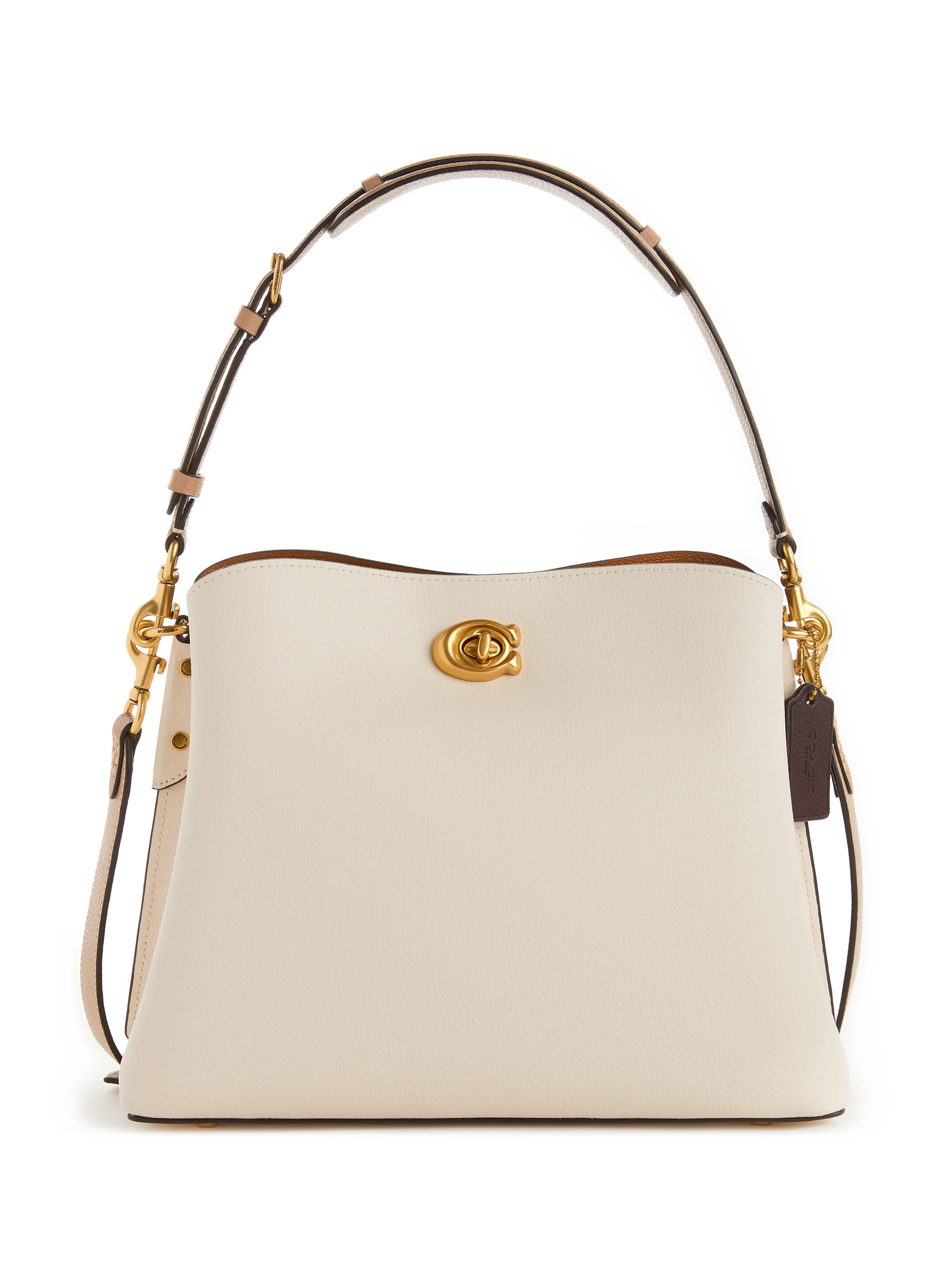 COACH  Sac porté épaule Willow en cuir - Blanc