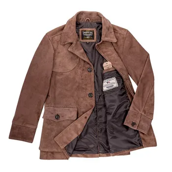 Cockpit USA "T.R. Suede Jacket" Brown USA Made