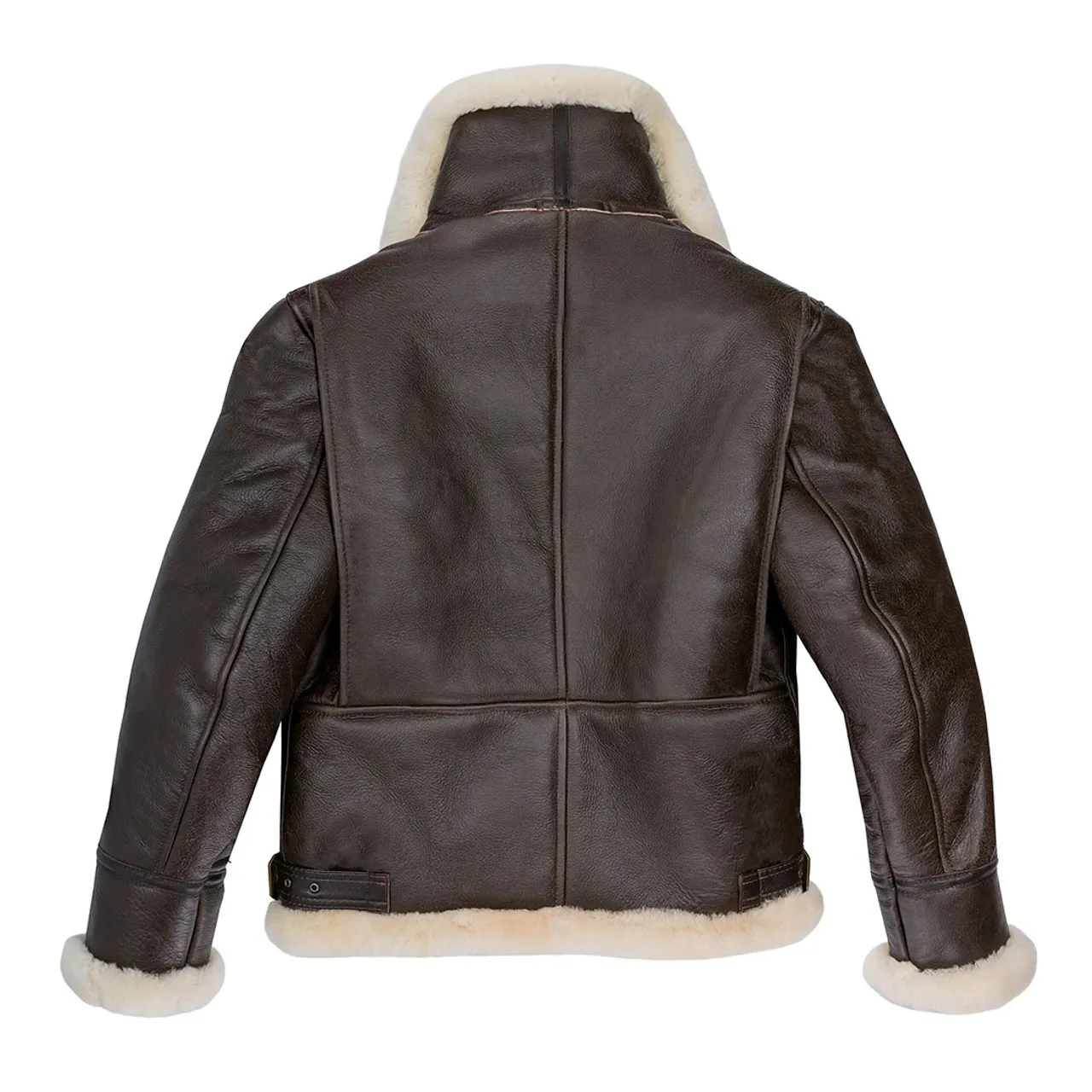 Cockpit USA Scout Sheepskin Jacket Brown USA Made