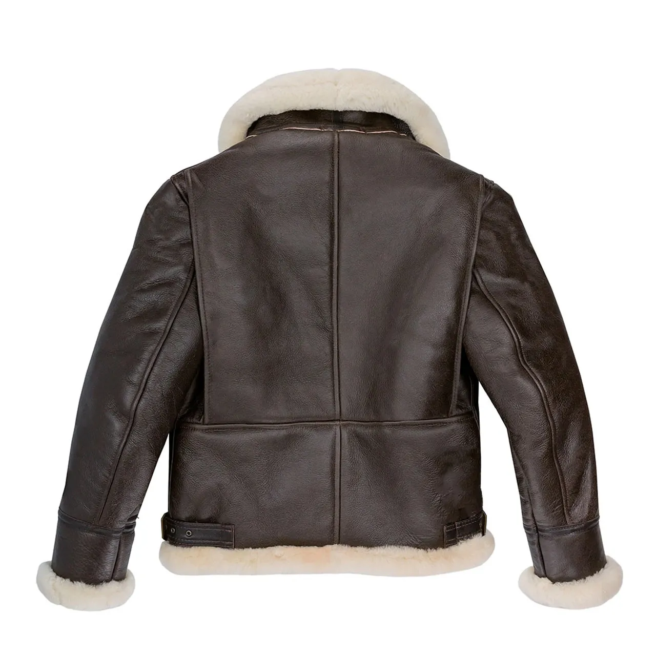 Cockpit USA Scout Sheepskin Jacket Brown USA Made