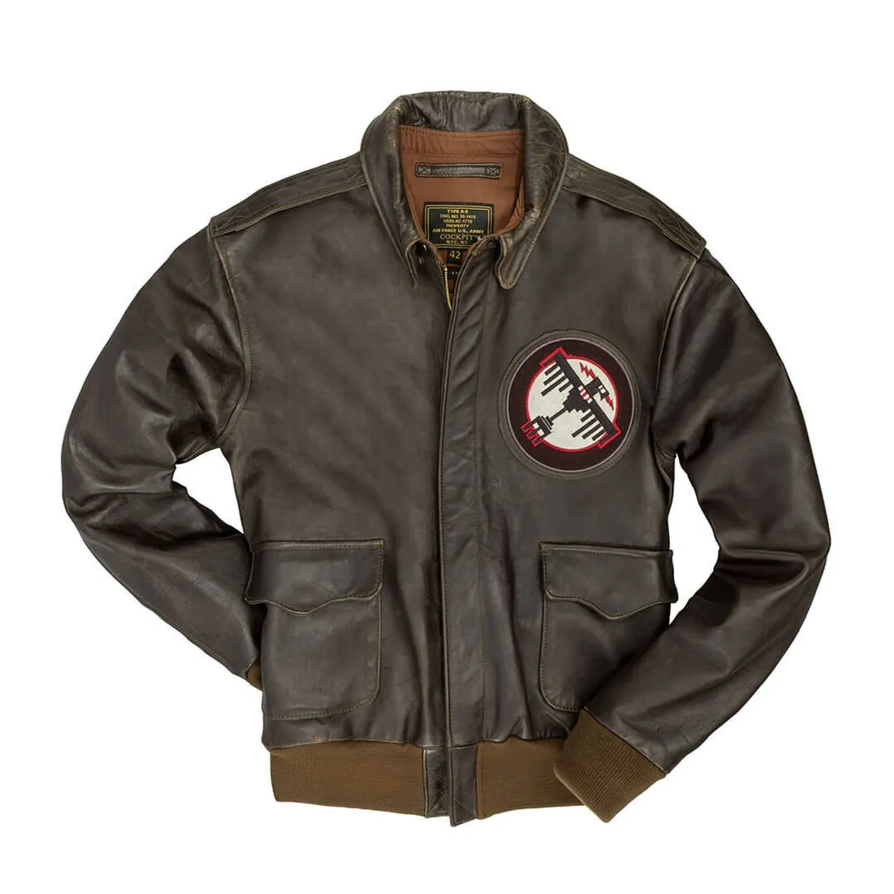 Cockpit USA Tokyo Raiders A-2 Jacket Brown USA Made