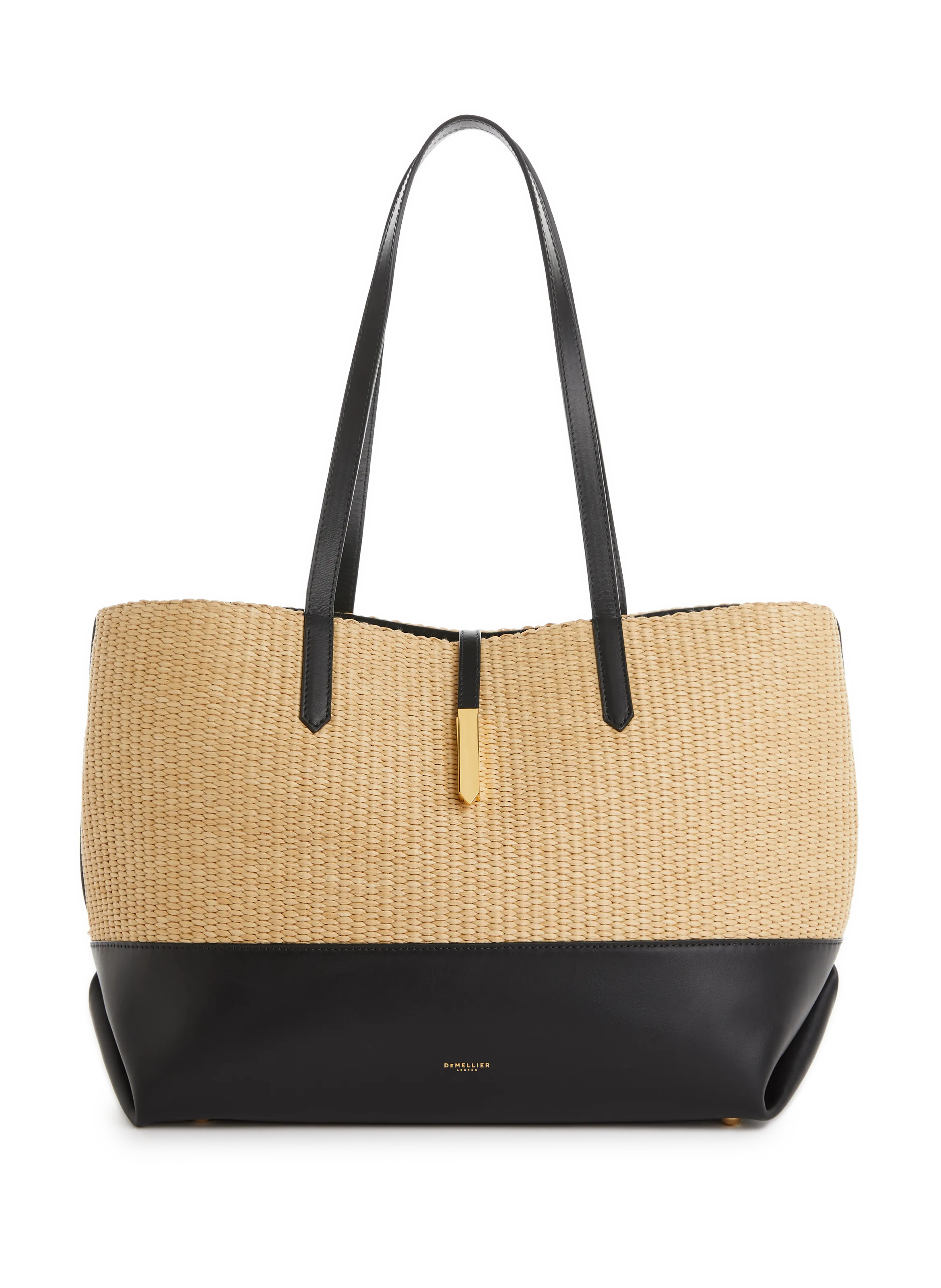 DEMELLIER LONDON  Sac cabas Tokyo en paille - Beige