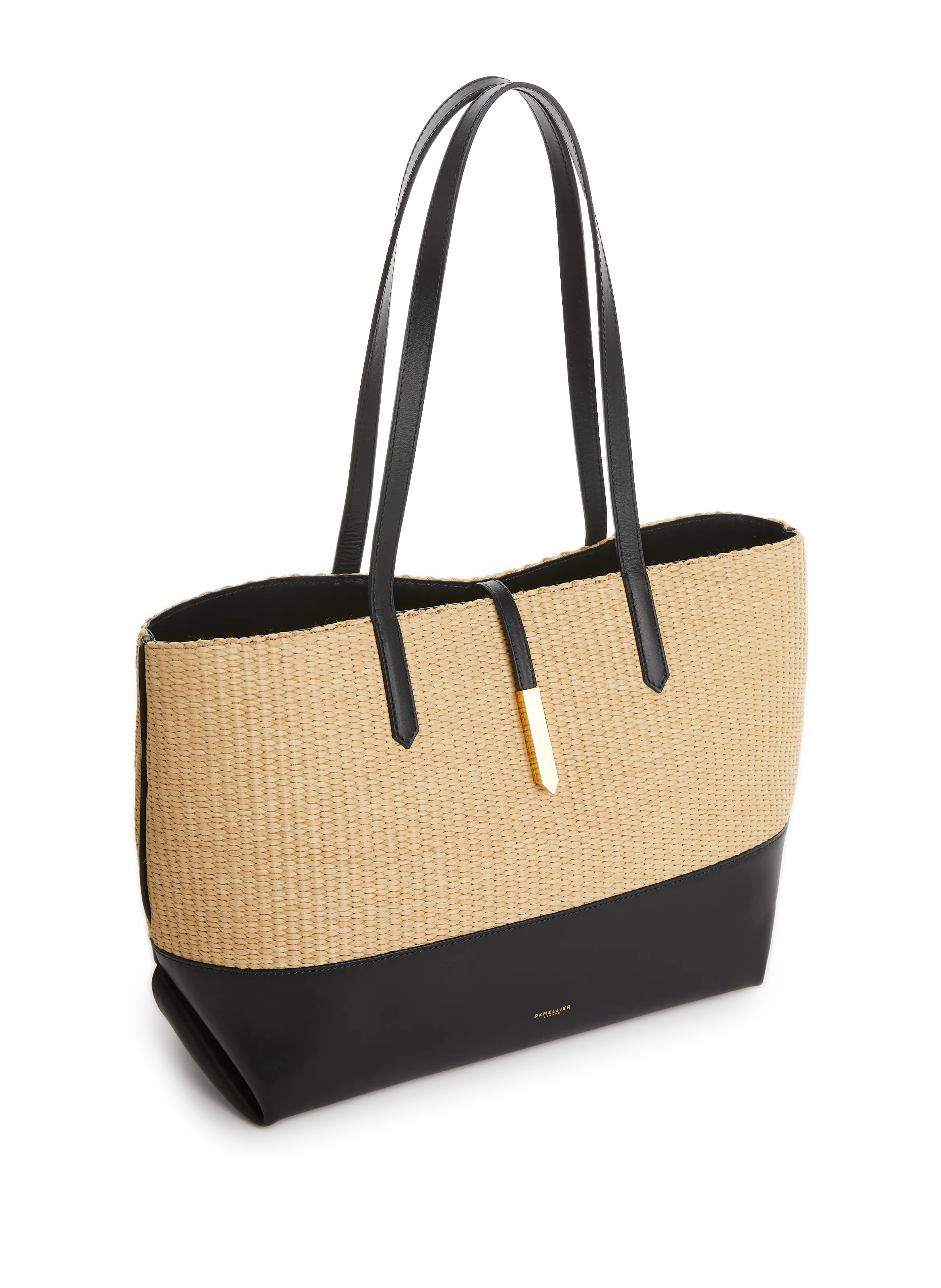 DEMELLIER LONDON  Sac cabas Tokyo en paille - Beige