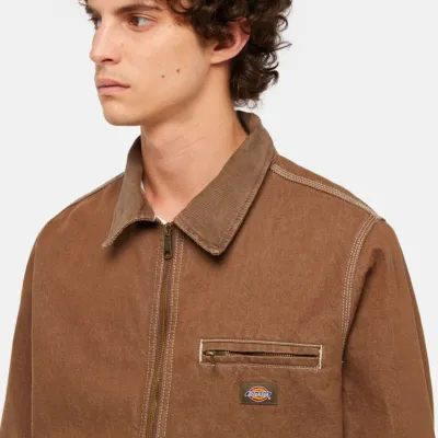 Dickies - STEVENSVILLE PAINTER JACKET - Mushroom