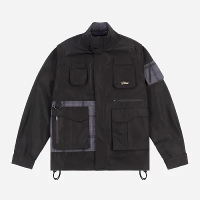 DIME - FISHING ZIP OFF JACKET - Black