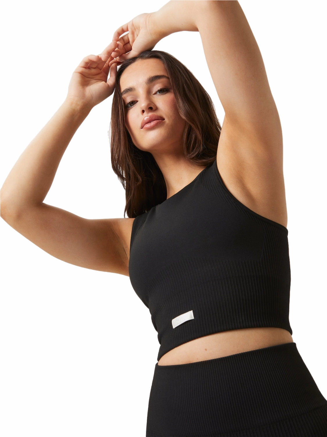 Débardeur Björn Borg Femme Studio Seamless Bralette Black Beauty