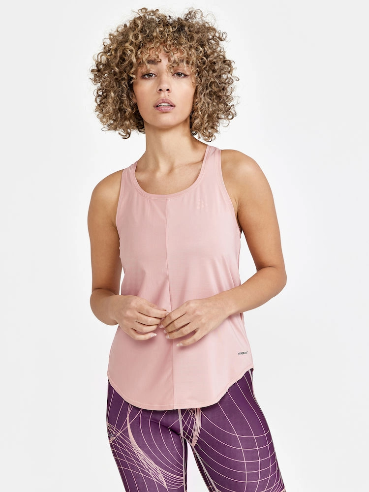 Débardeur Craft Core Charge Rib Singlet Femme Bleikur