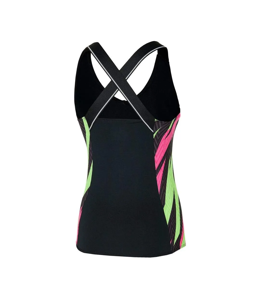 Débardeur De Tennis Noir Femme tech Mizuno Printed