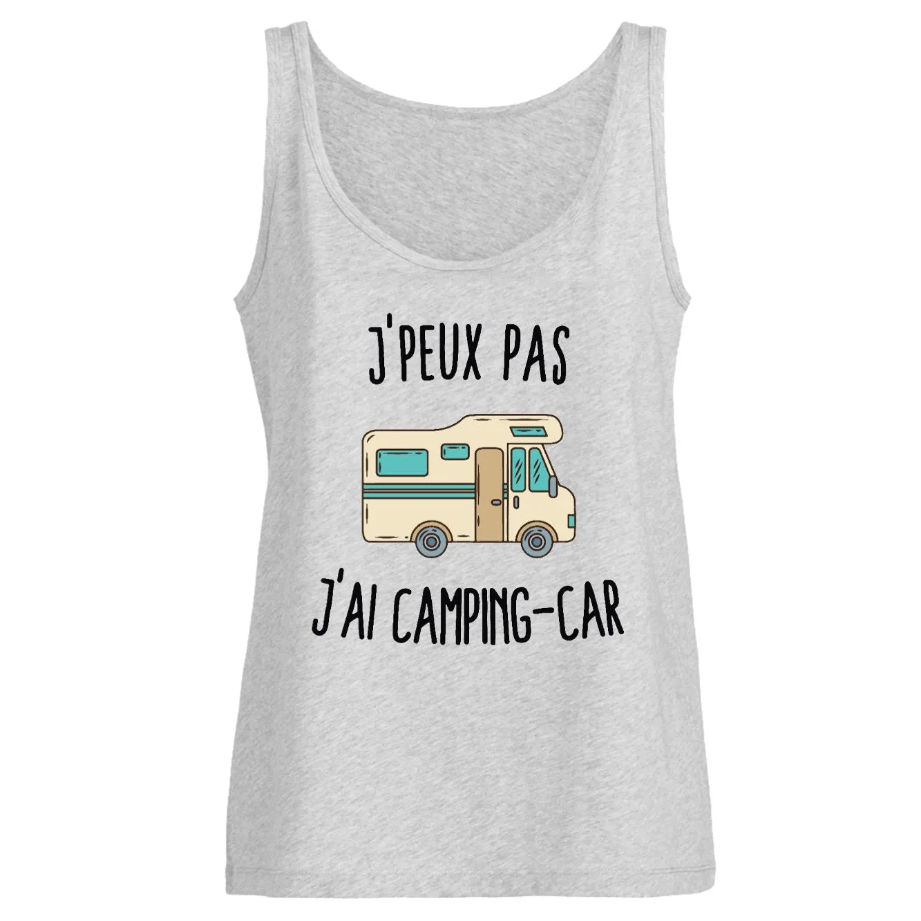 Débardeur Femme J'peux pas j'ai camping-car