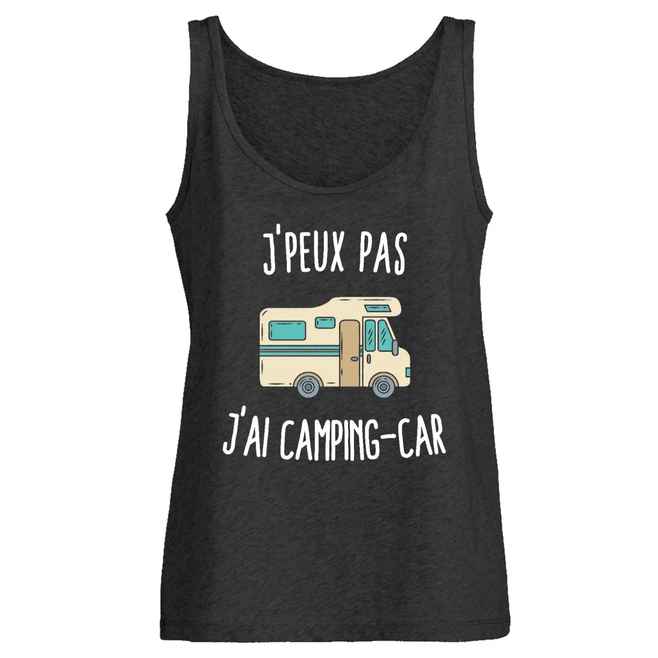 Débardeur Femme J'peux pas j'ai camping-car