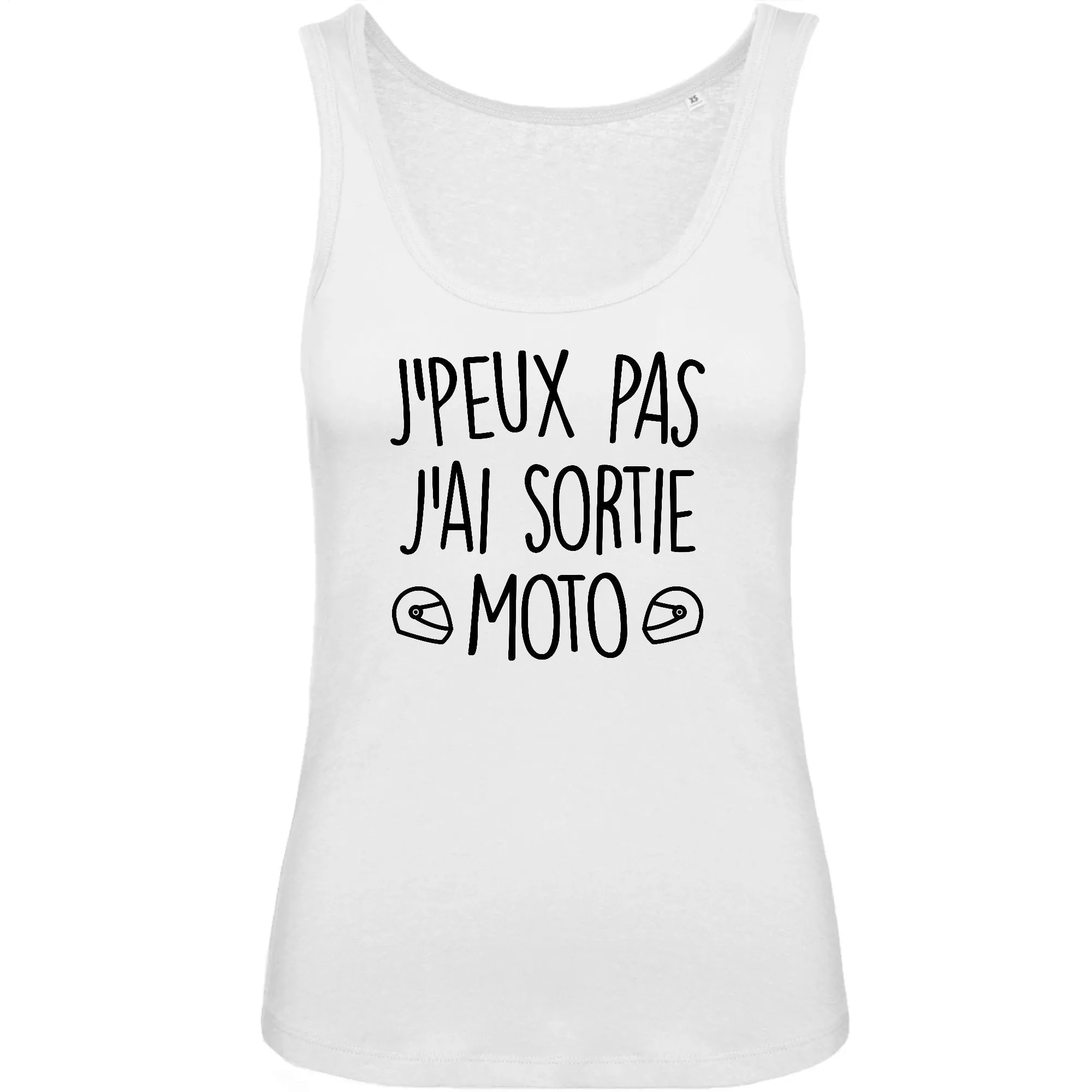 Débardeur Femme J'peux pas j'ai sortie moto