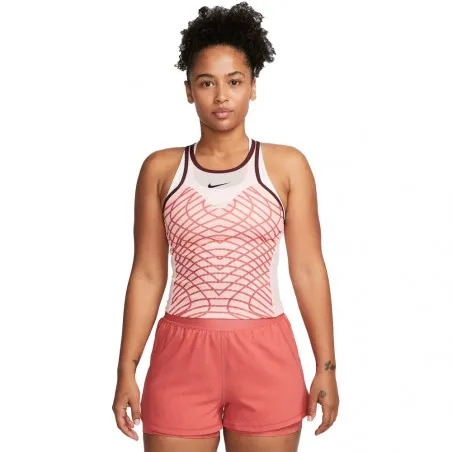 Débardeur Femme NikeCourt Dri-FIT Slam Paris Rose