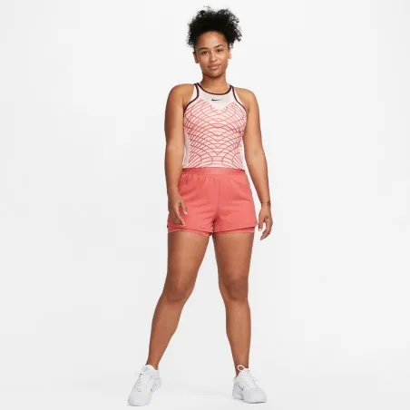 Débardeur Femme NikeCourt Dri-FIT Slam Paris Rose