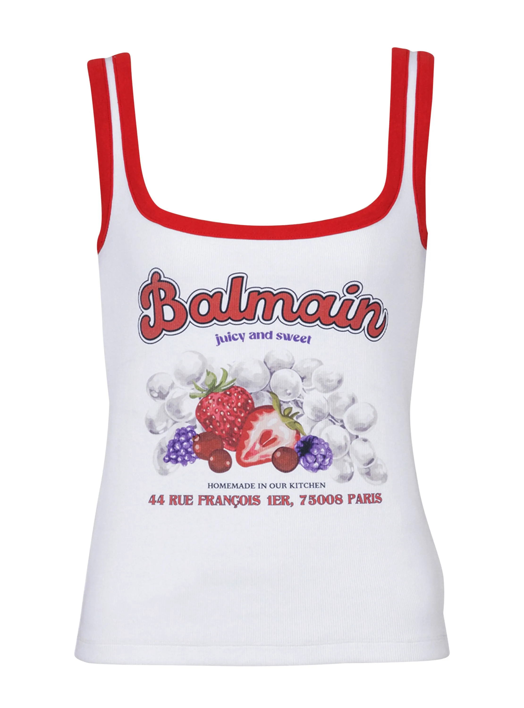 DéBARDEUR IMPRIMé BALMAIN FRUIT - BALMAIN pour FEMME | Printemps