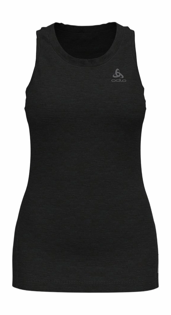 Débardeur Odlo Femme avec Col Rond Singlet Natural Perform Black