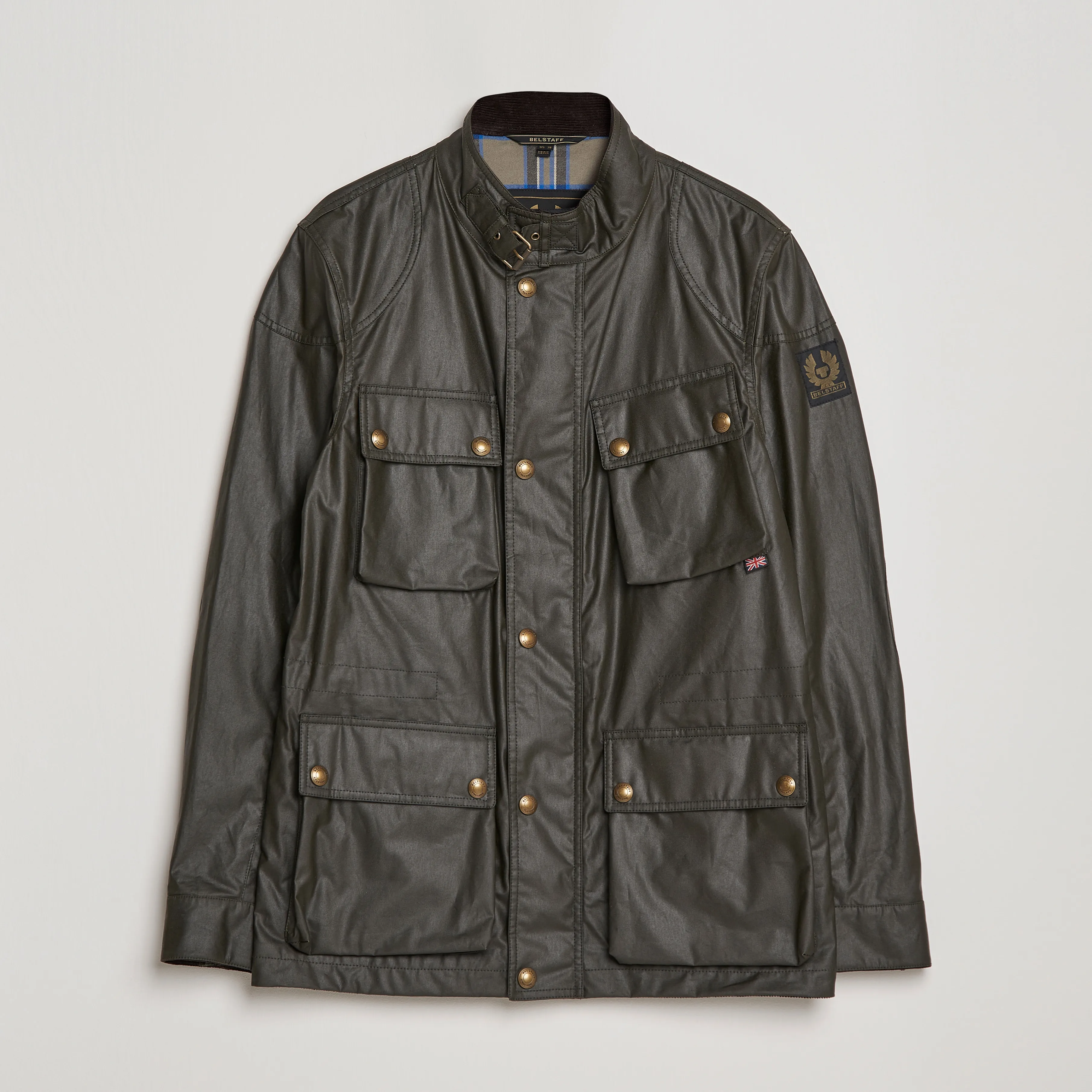 Fieldmaster Waxed Jacket Faded Olive