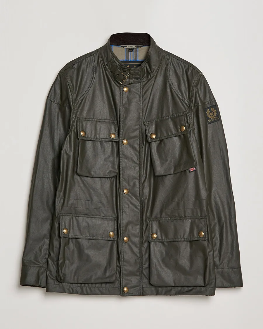 Fieldmaster Waxed Jacket Faded Olive