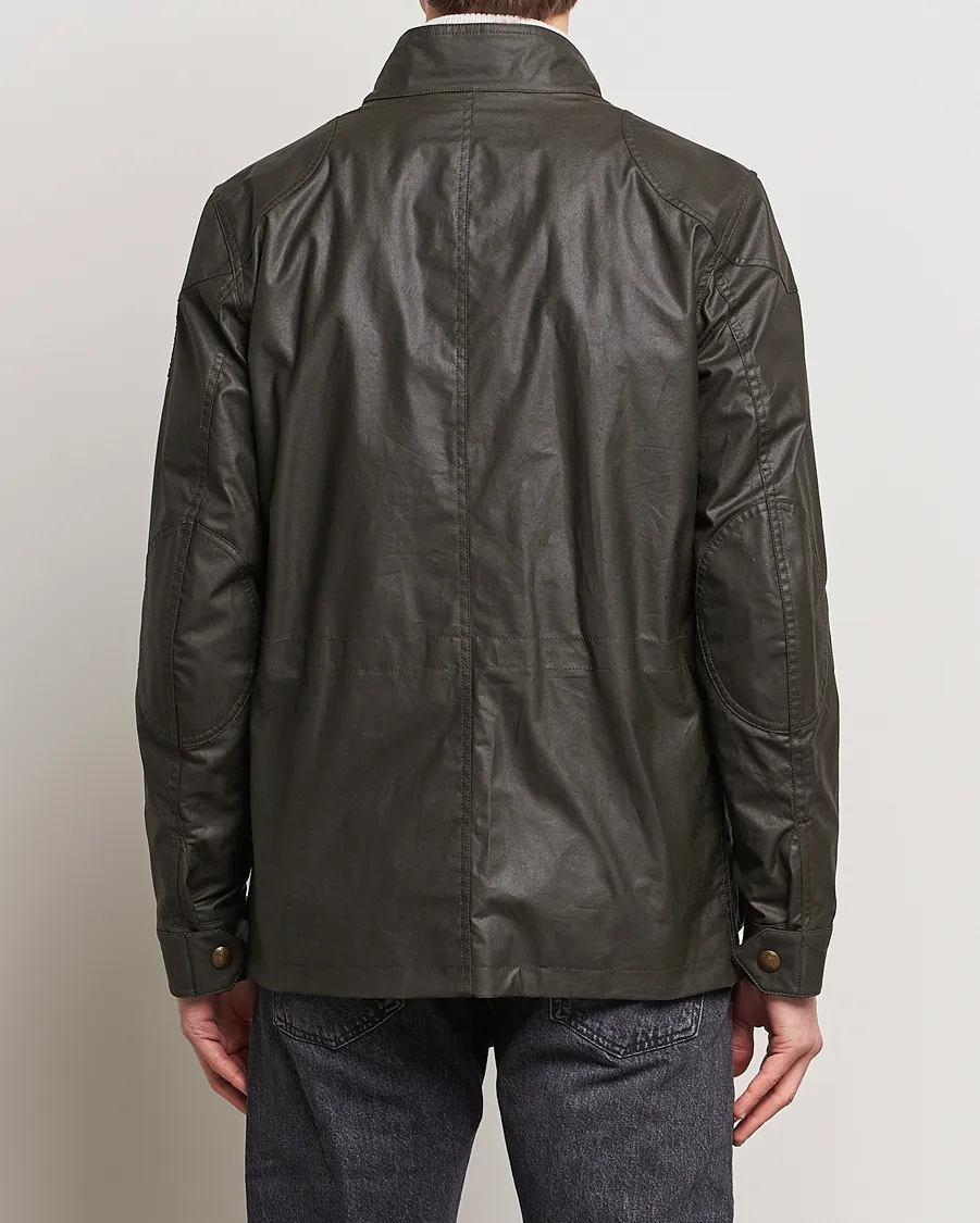 Fieldmaster Waxed Jacket Faded Olive