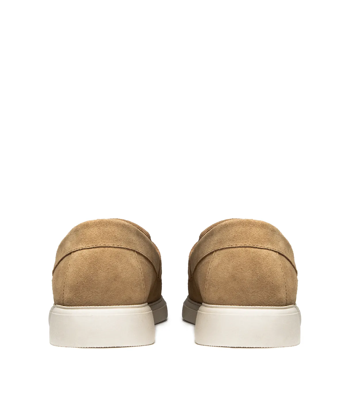 FINSBURY  Mocassin acapulco veau velours - Beige