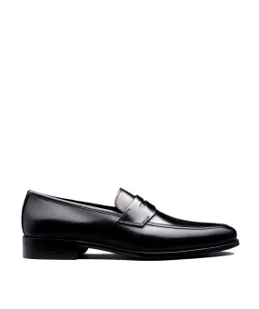 FINSBURY  Mocassin cuir luton - Noir