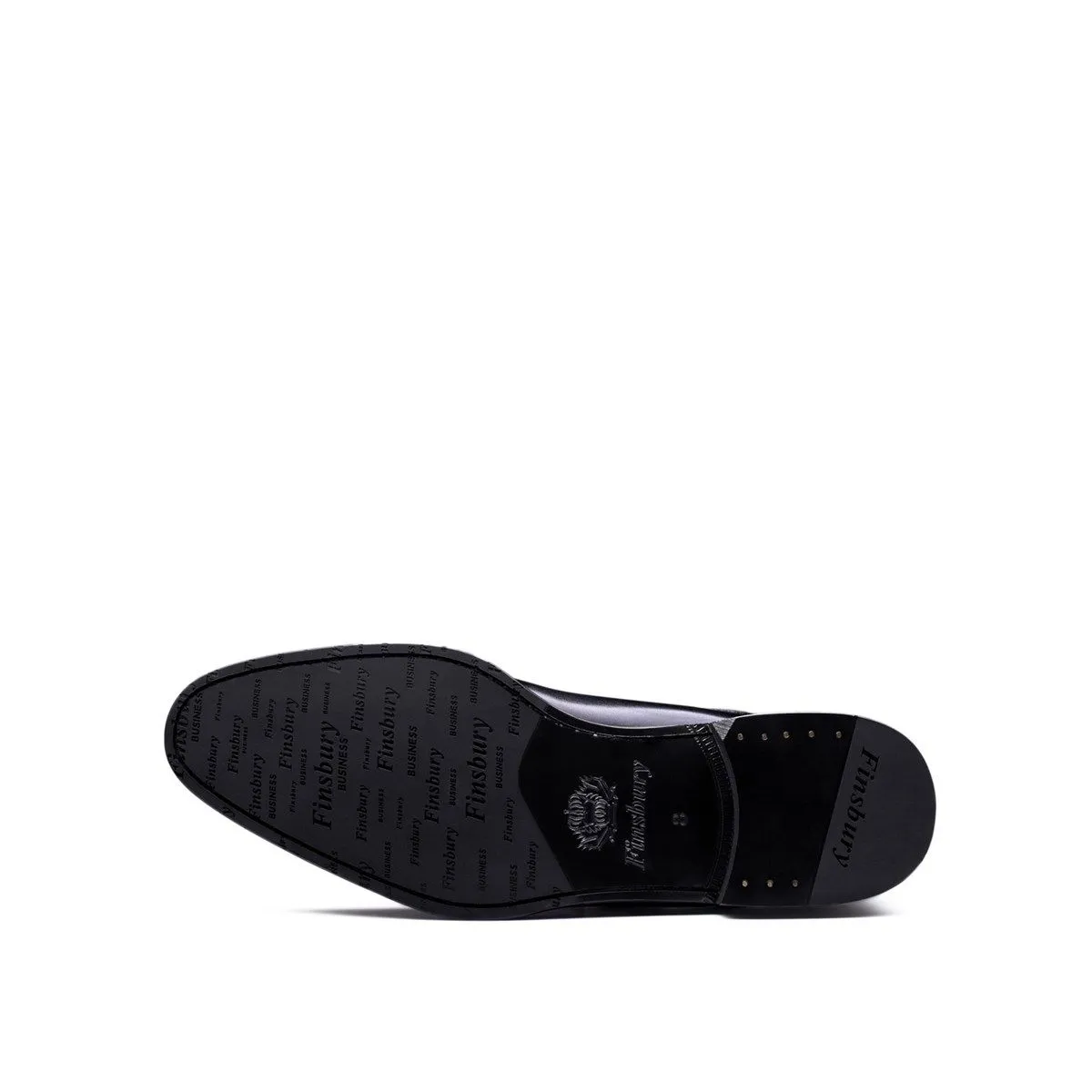 FINSBURY  Mocassin cuir luton - Noir