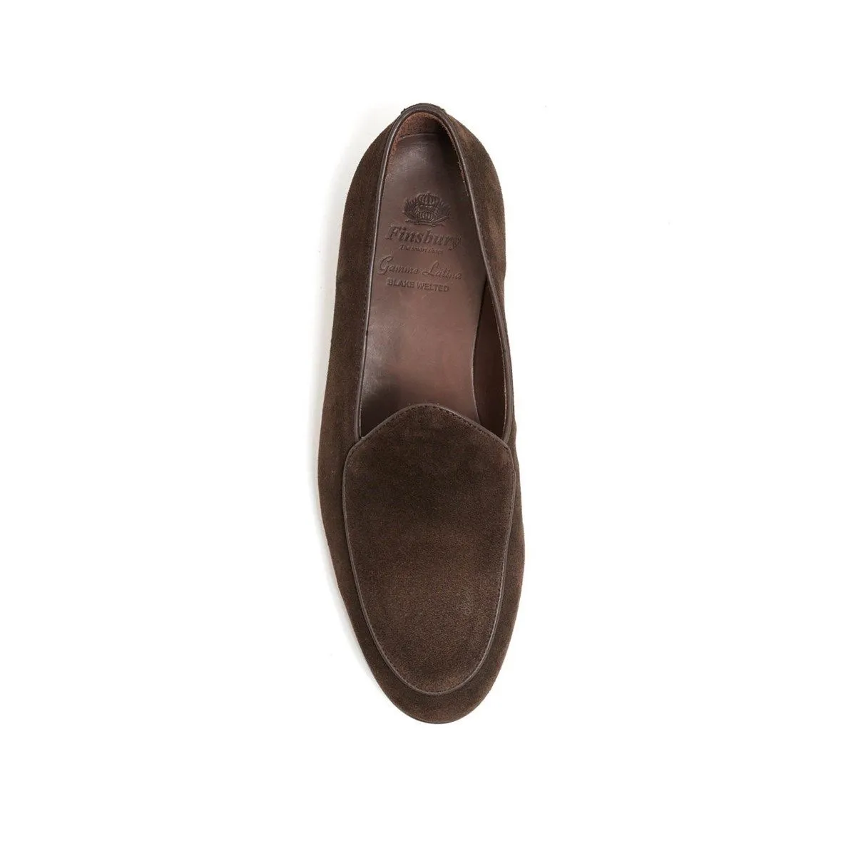 FINSBURY  Mocassin daim douglas - Marron