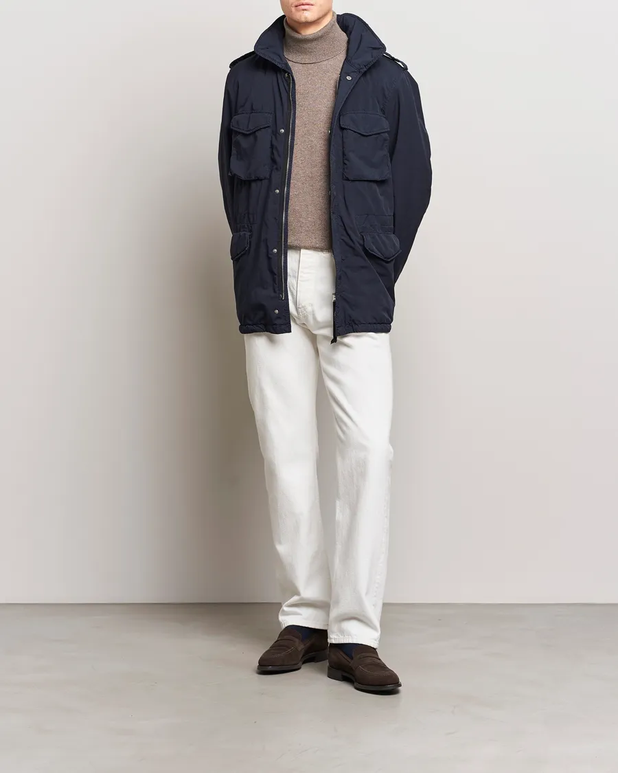 Garment Dyed Field Jacket Navy