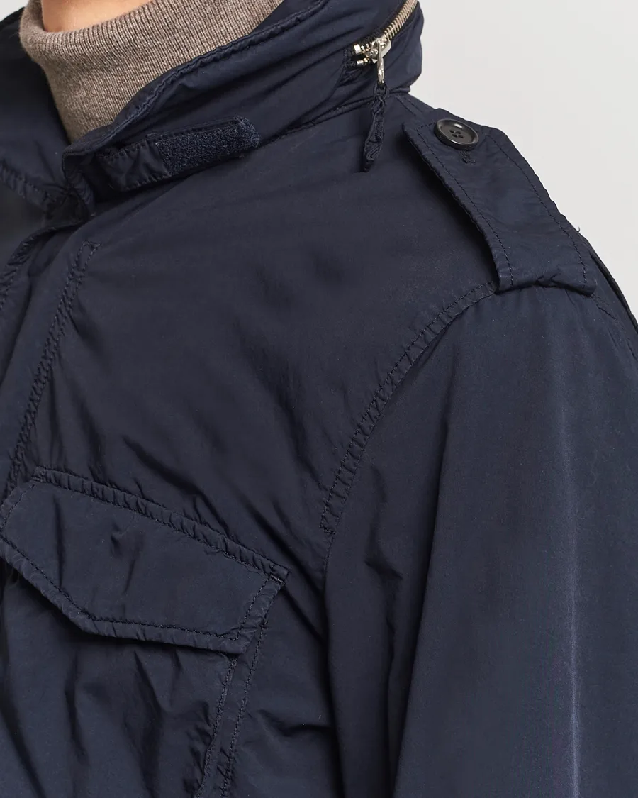 Garment Dyed Field Jacket Navy