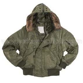 Jacket US N2B Aviator Basic OD green