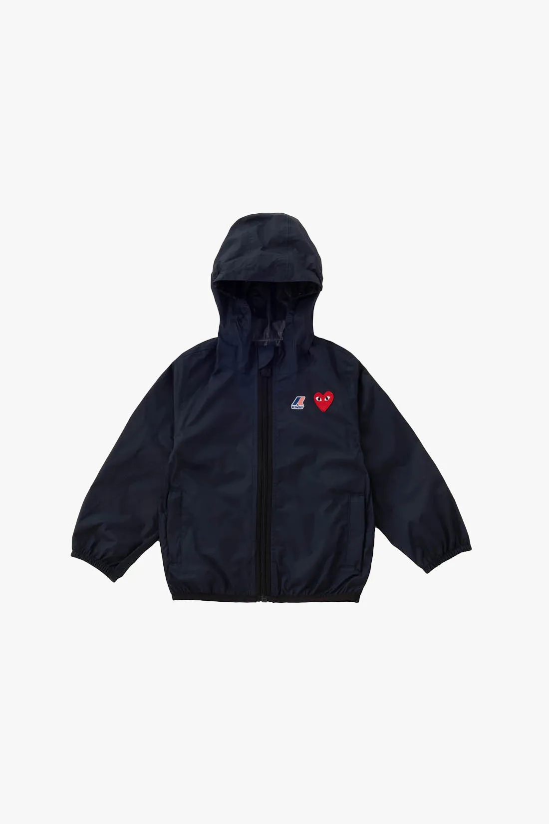 Kway x cdg K-way kids zip jacket Navy - GRADUATE STORE