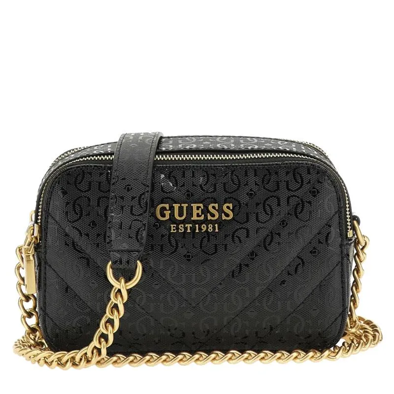 Mini sac bandoulière Guess Jania logo 4g chainé HWGA9199140