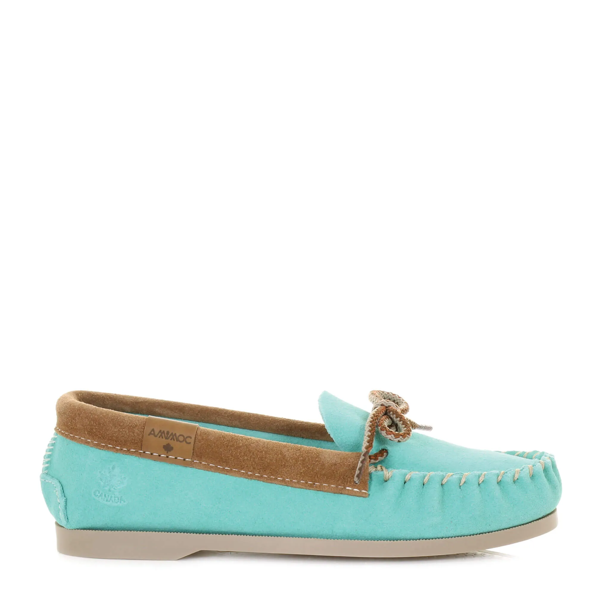 Mocassin Canada Mocc pour femme - Menthe