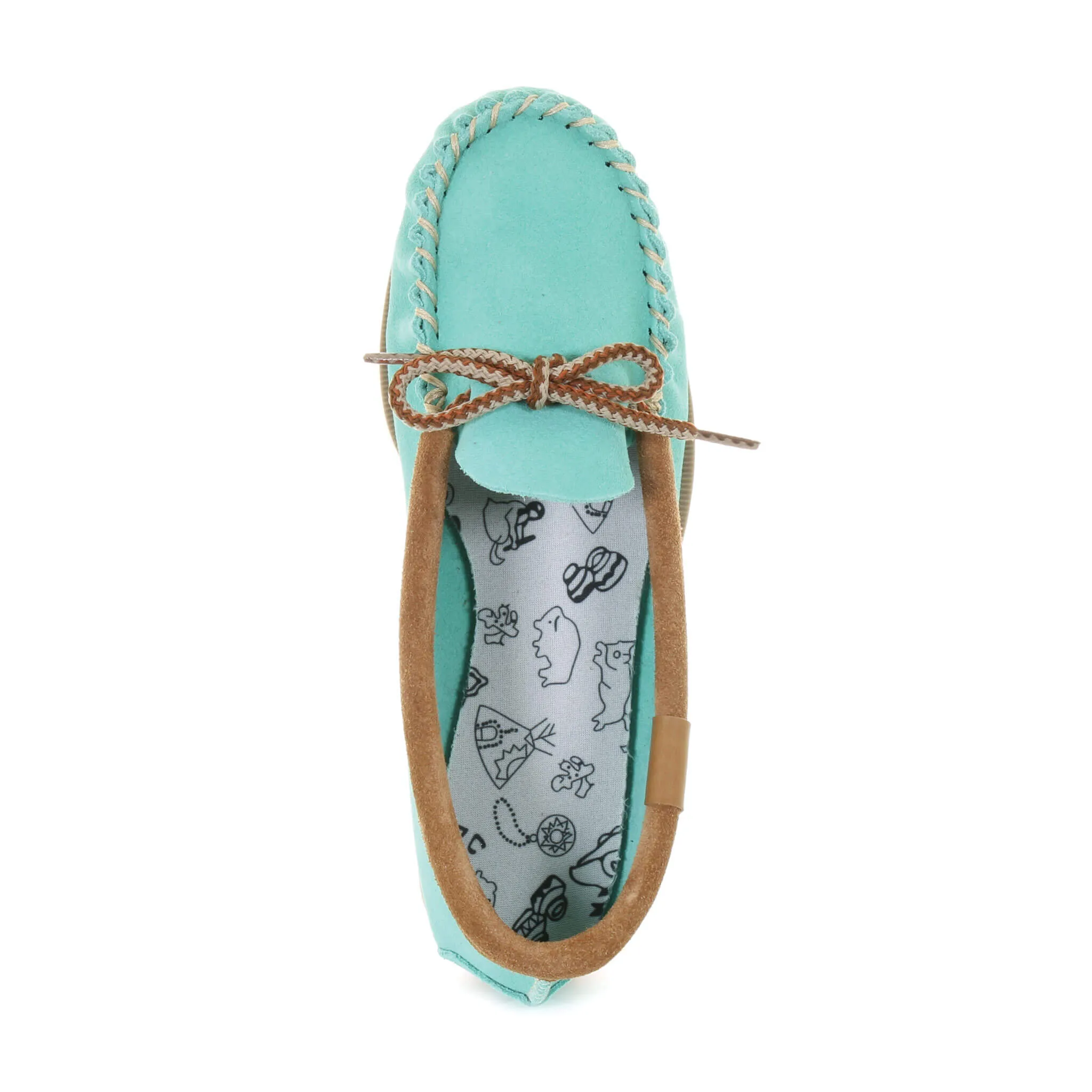 Mocassin Canada Mocc pour femme - Menthe