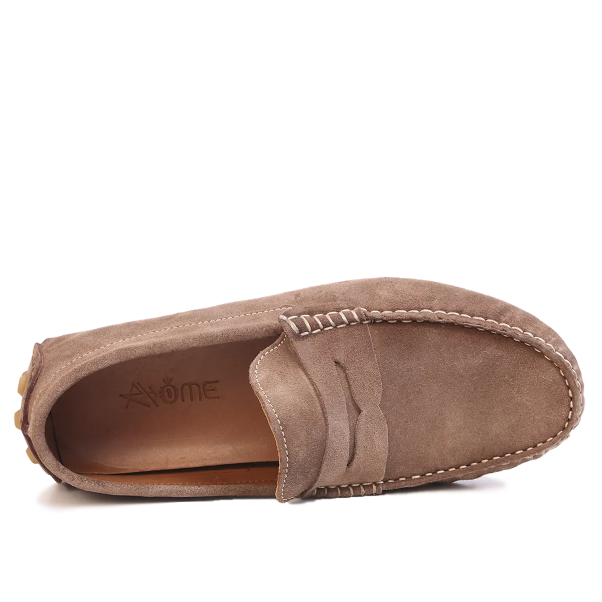 Mocassin Gommino en daim BEIGE