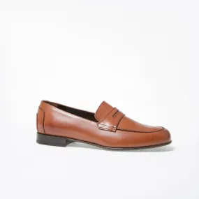 Mocassin Serge cuir camel