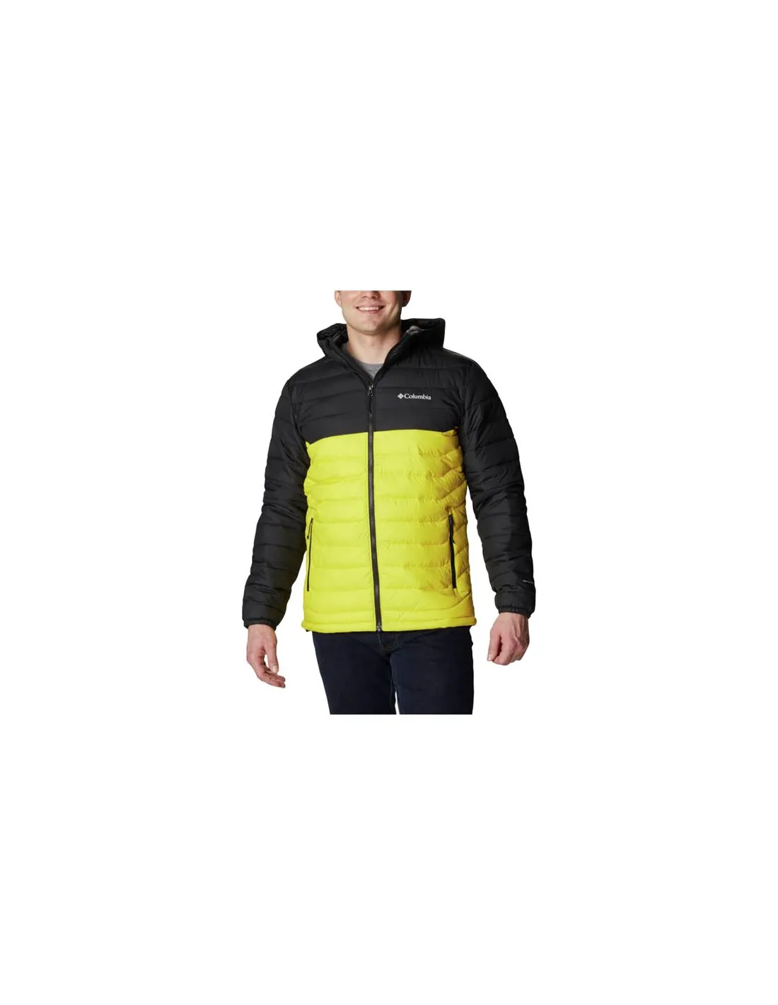 Mountain Jacket Columbia Powder Lite Yellow Men's