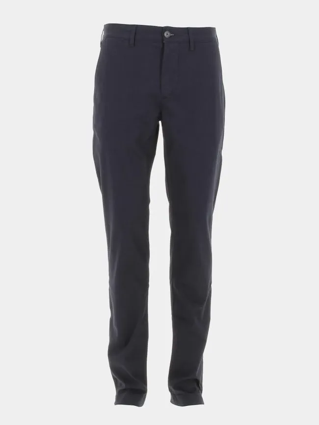 Pantalon chino core essentials bleu marine homme - Lacoste | wimod