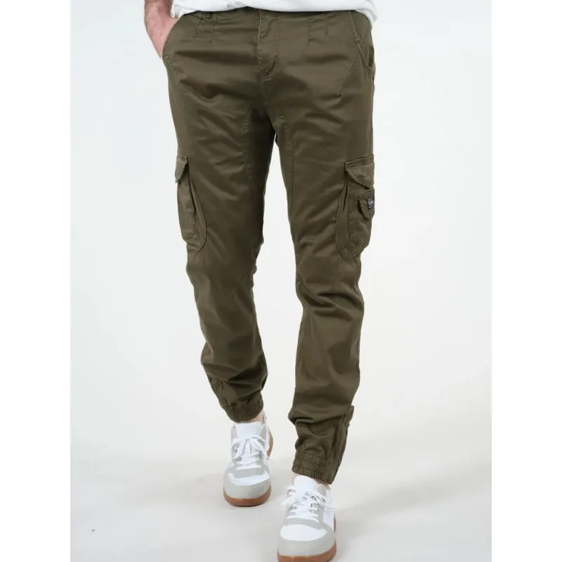 Pantalon chino core essentials bleu marine homme - Lacoste | wimod